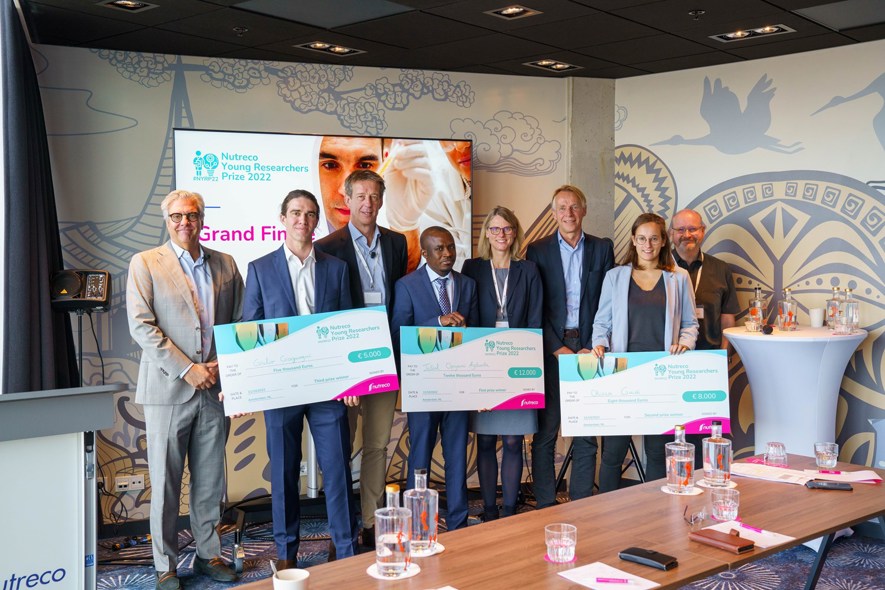 Agboola Jeleel Opeyemi crowned winner of Nutreco’s Young Researchers’ Prize 2022