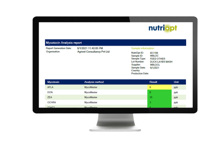 NutriOpt Mycotoxin Adviser