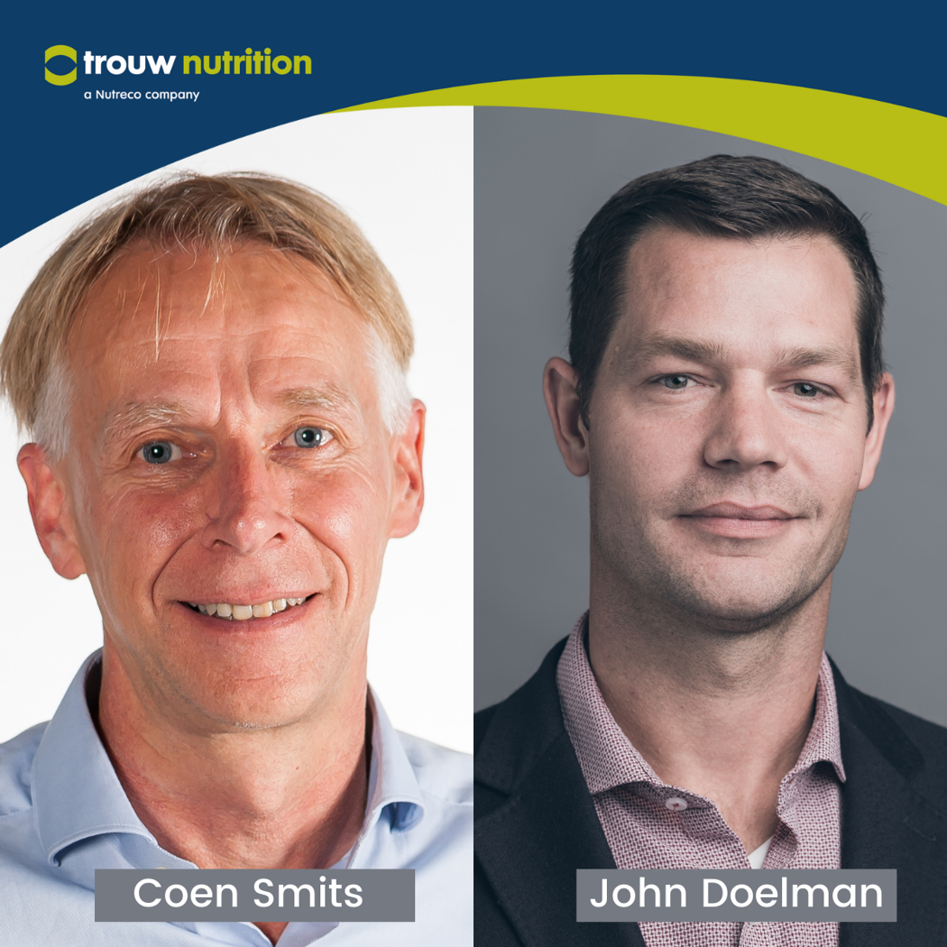 Above left to right: Coen Smits, Director of Sustainability and John Doelman, Director of Global R&D