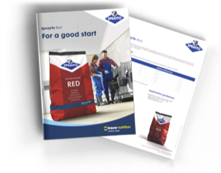 Download product data for Sprayfo Red