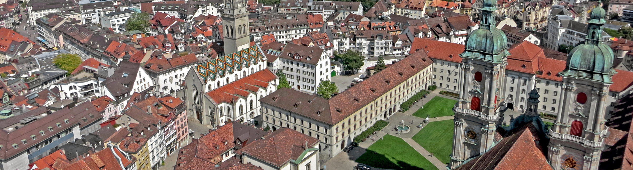 historical city center of St. Gallen