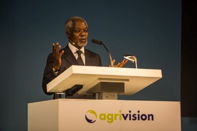 Kofi Annan's presentation
